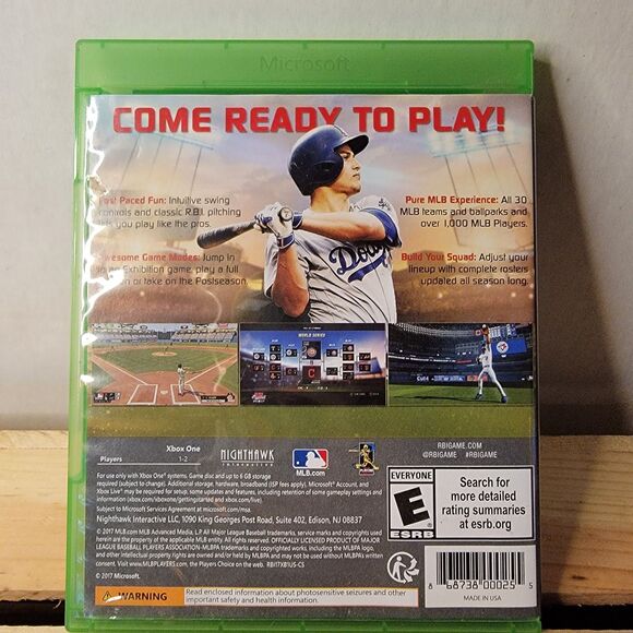 XBOX ONE Game: RBI Baseball 2017 - Picture 2 of 3